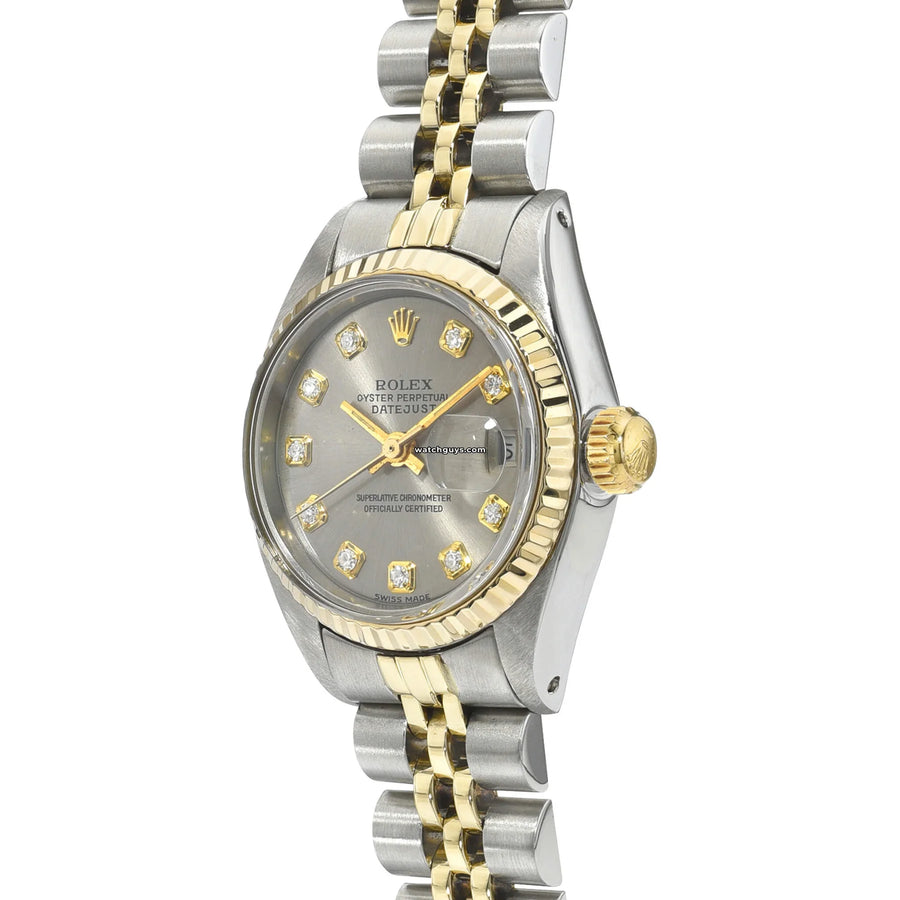 Rolex Datejust 6917 Silver Diamond