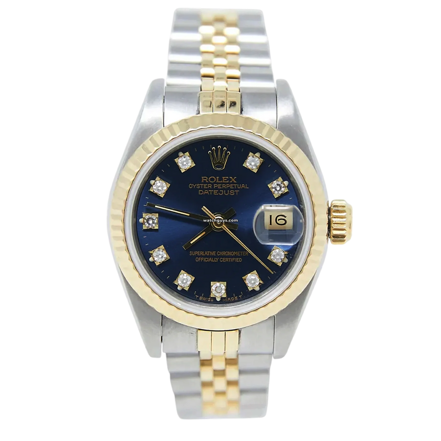 Rolex Datejust 69173 Blue Diamond Jubilee