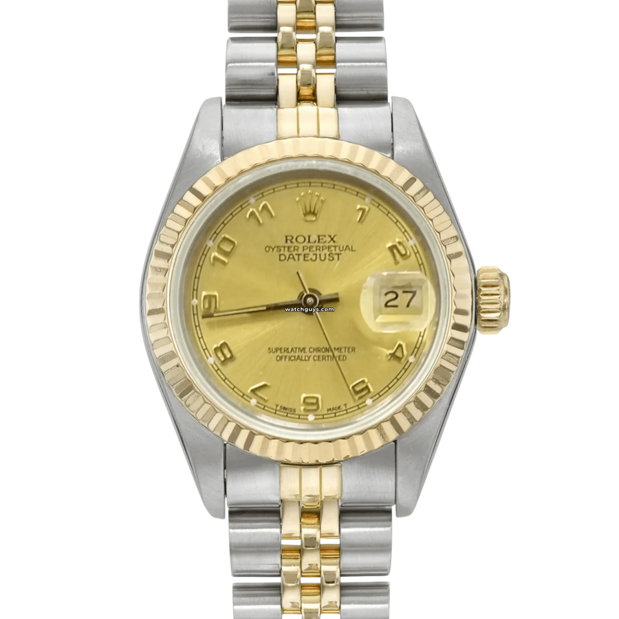 Rolex Datejust 69173 Champagne Arabic Watches