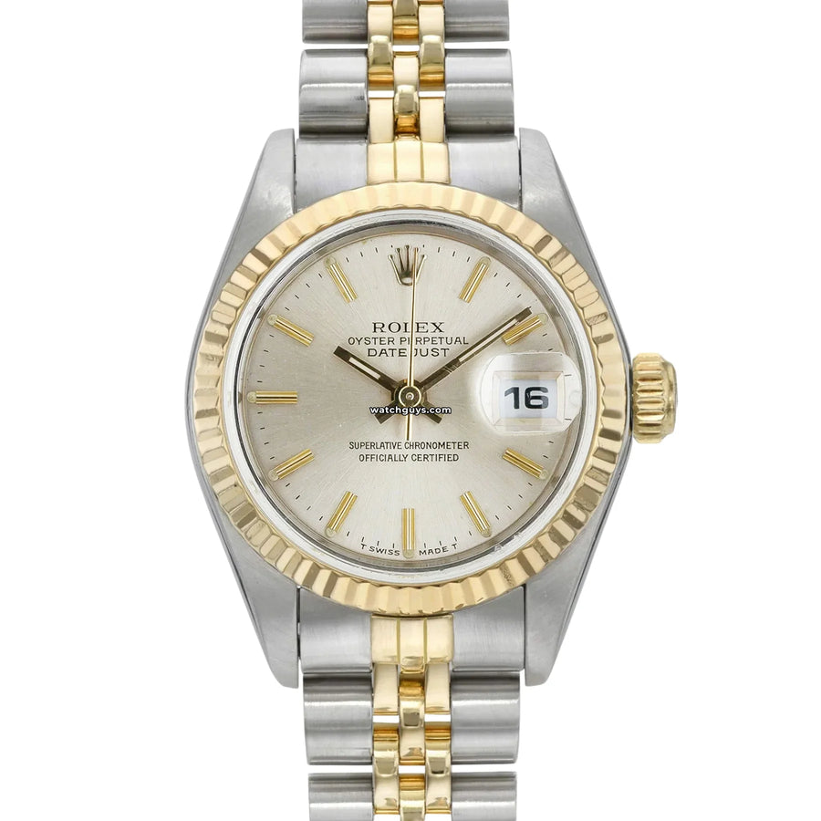 Rolex Datejust 69173 Silver Two Tone Watches