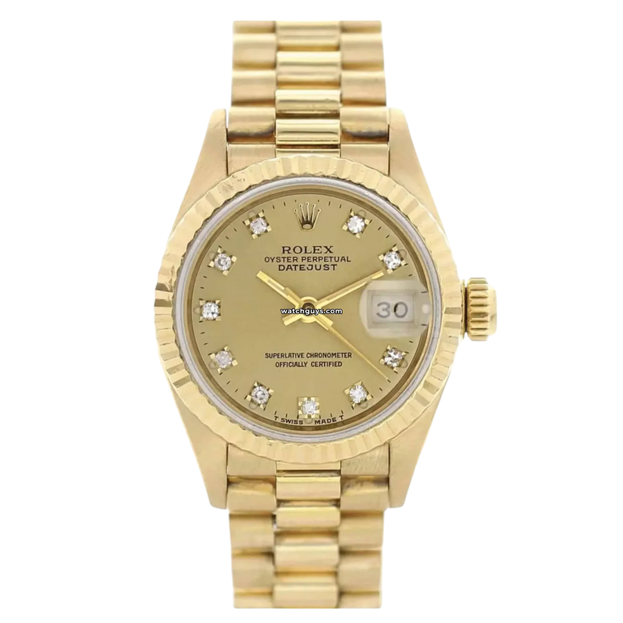 Rolex Datejust 69178 Diamond Dial Watches