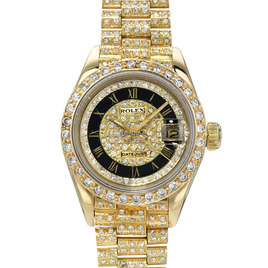 Rolex Datejust 69178 President Diamond