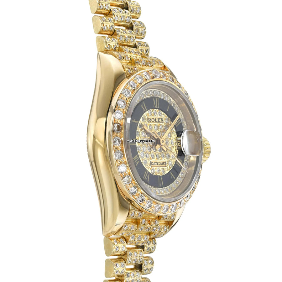 Rolex Datejust 69178 President Diamond