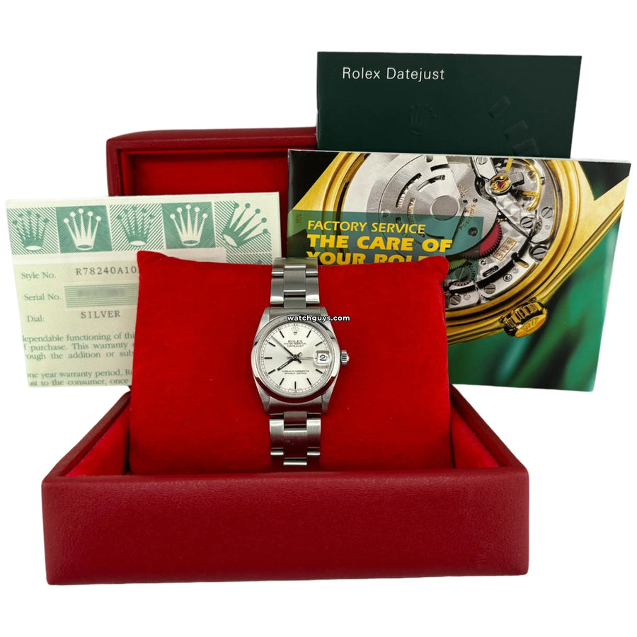 Rolex Datejust 78240 Silver