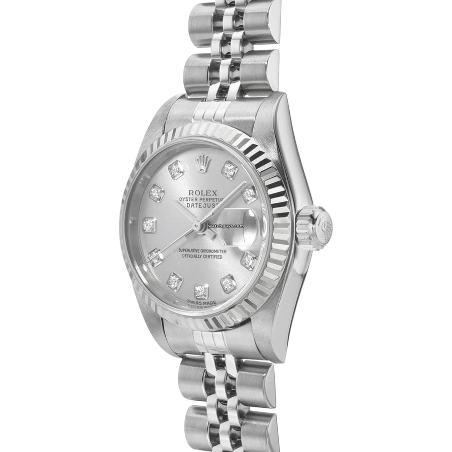 Rolex Datejust 79174 Silver Diamond