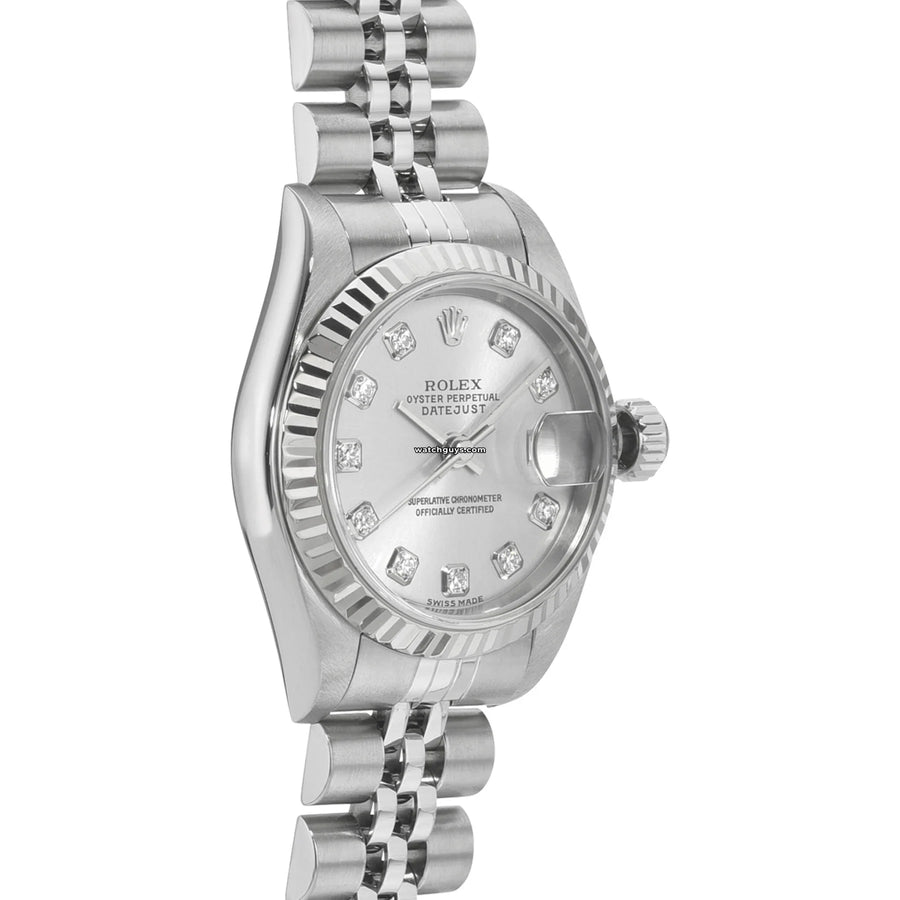 Rolex Datejust 79174 Silver Diamond