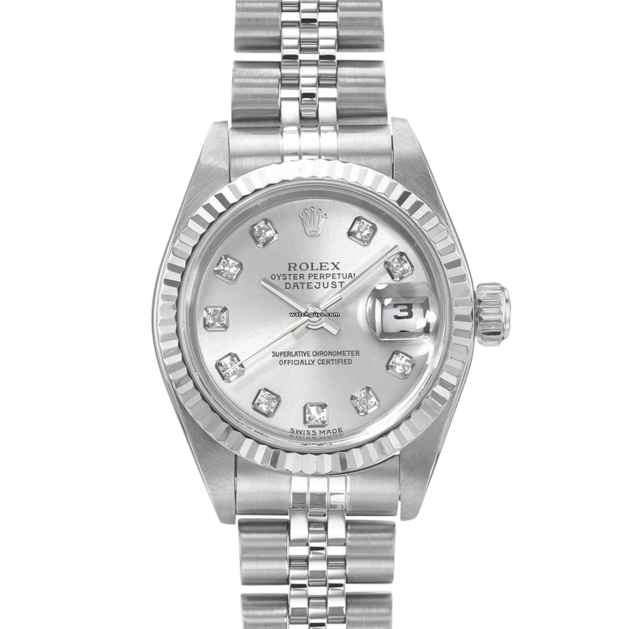 Rolex Datejust 79174 Silver Diamond