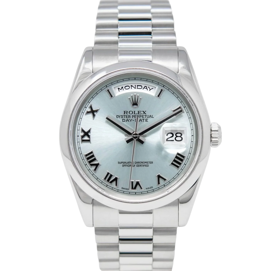 Rolex Day-Date 118206 Platinum Watches