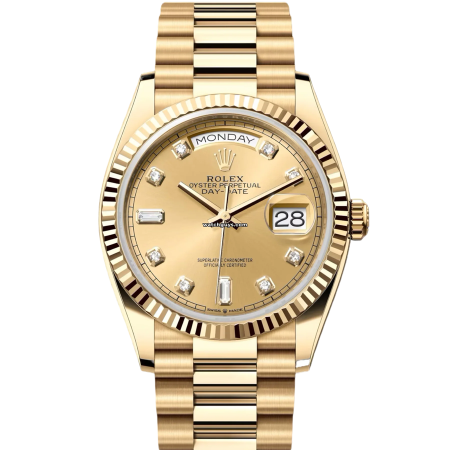 Rolex Day-Date 118238 Champagne Diamond President