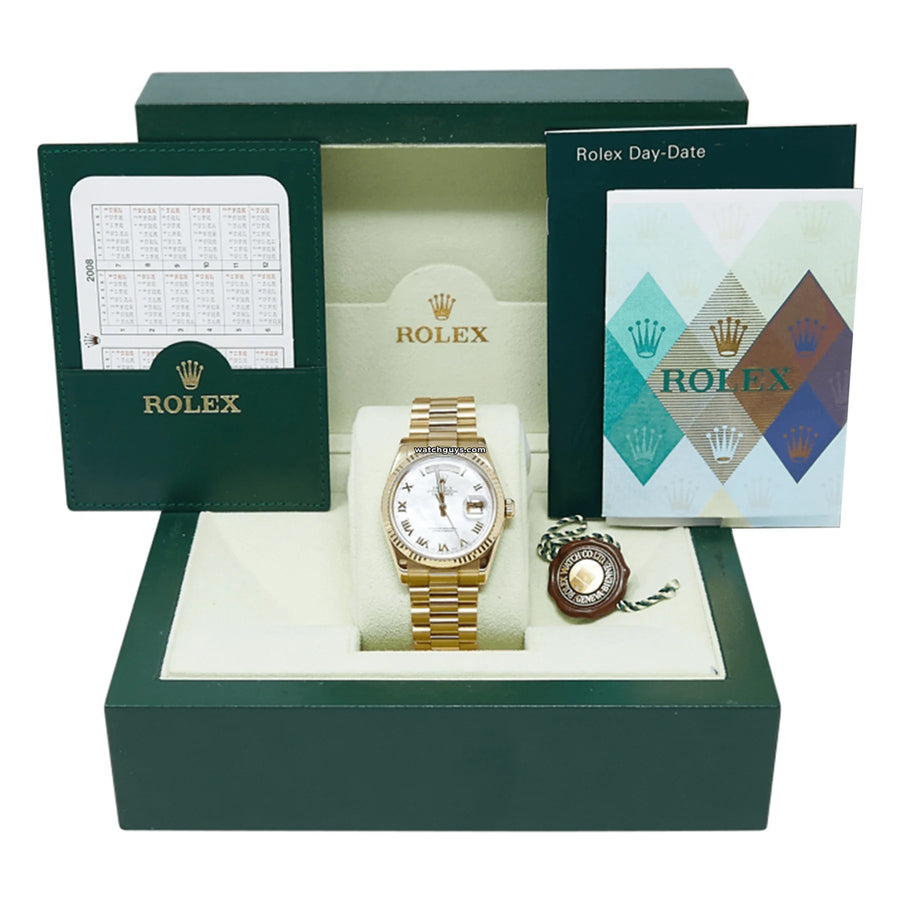 Rolex Day-Date 118238 Mother Of Pearl