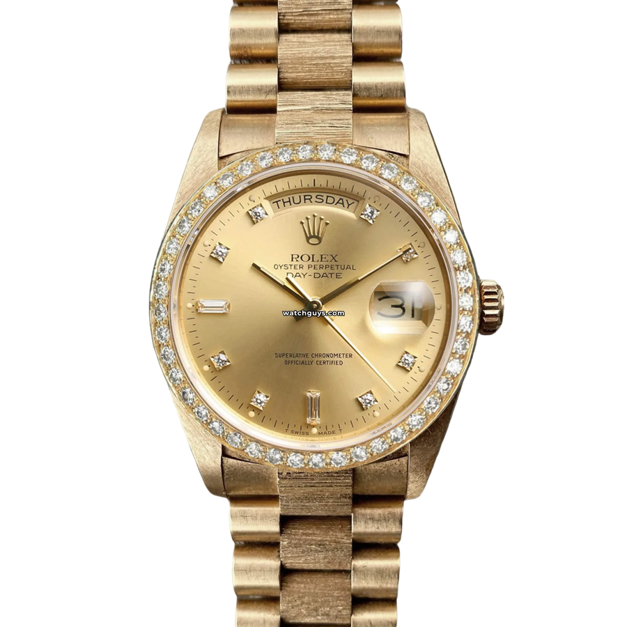 Rolex Day-Date 18248 Champagne Diamond