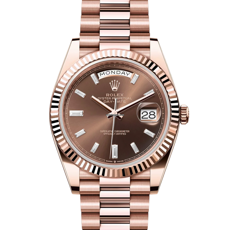 Rolex Day-Date 228235 Chocolate Diamond