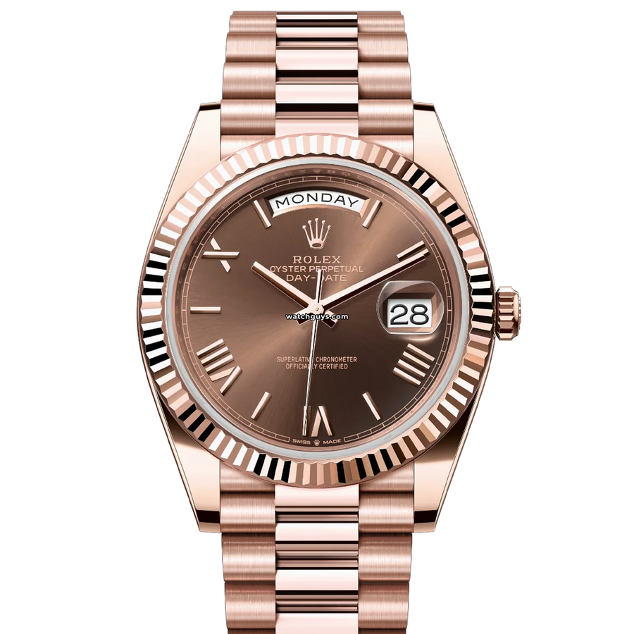 Rolex Day-Date 228235 Chocolate Roman