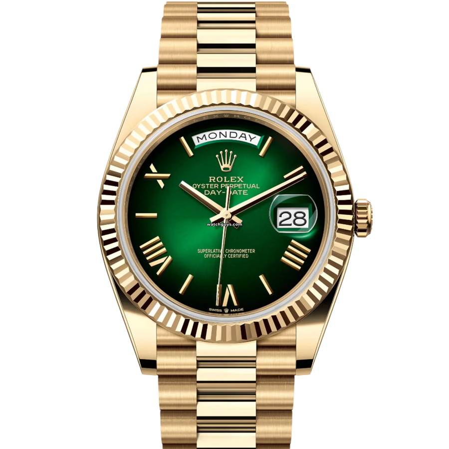 Rolex Day-Date 228238 Green Ombre