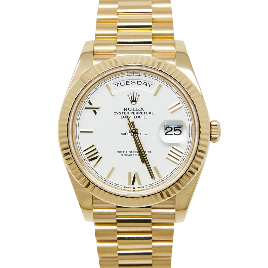 Rolex Day-Date 228238 White Roman