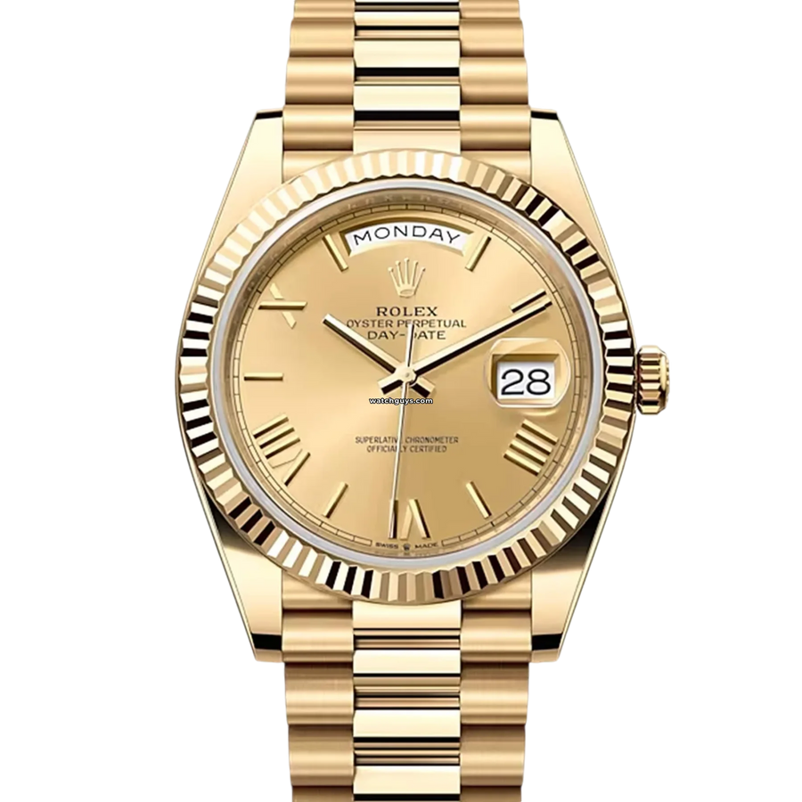 Rolex Day-Date 228238 Yellow Gold President Watches