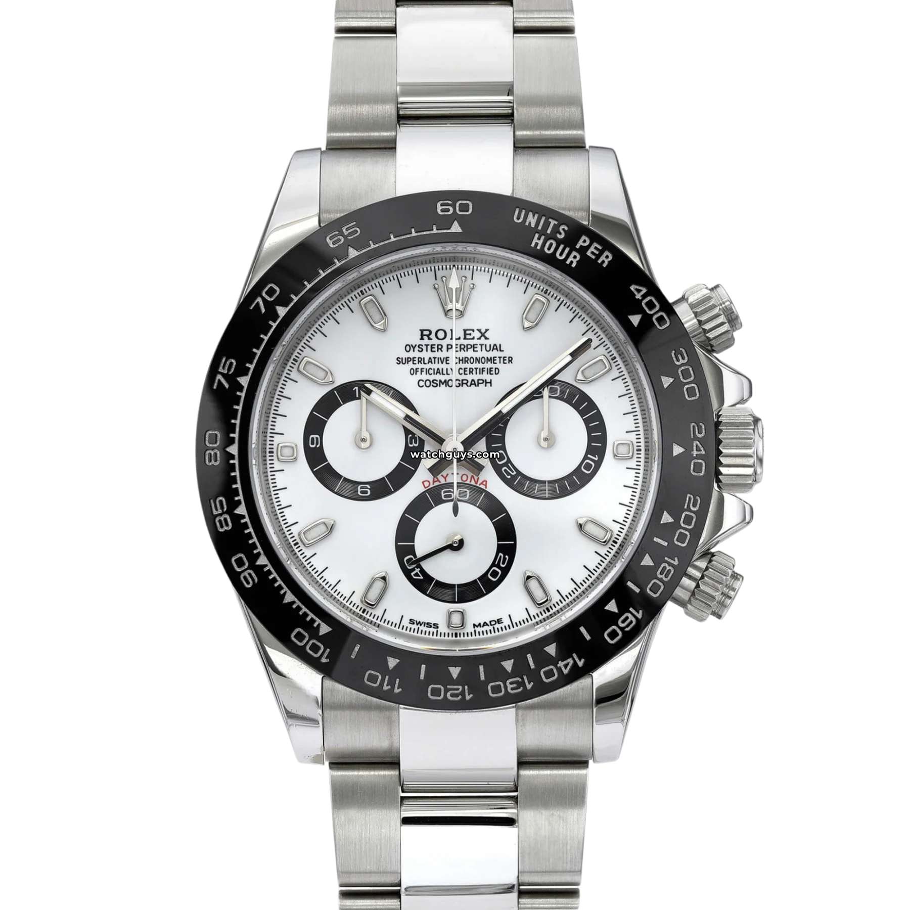 Daytona 116500LN White