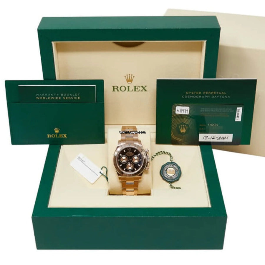 Rolex Daytona 116505 Black Watches