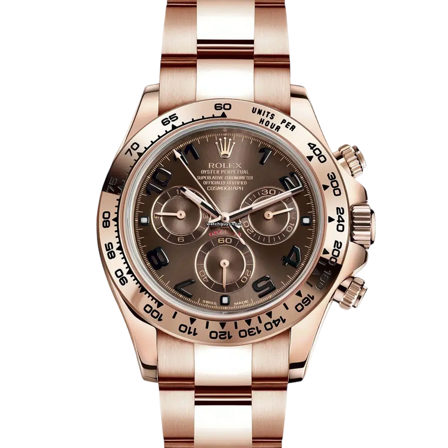 Rolex Daytona 116505 Chocolate Arabic Watches