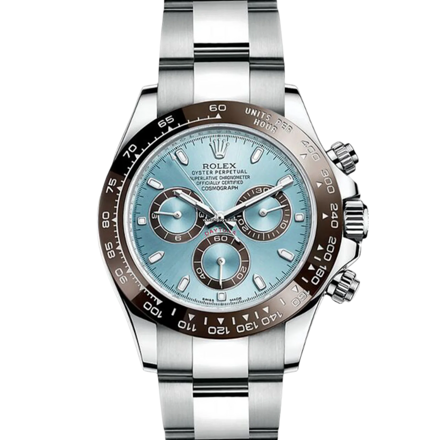 Rolex Daytona 116506 Platinum Ice Blue Watches