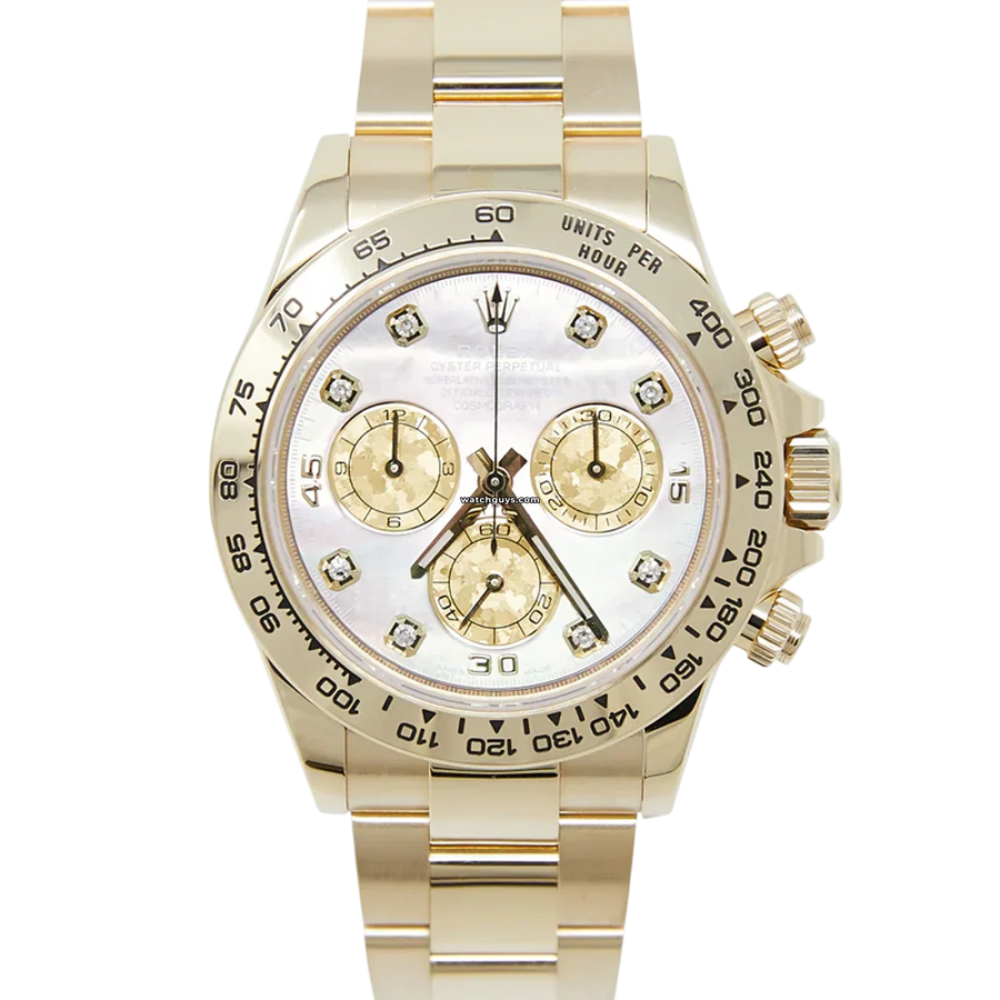 Rolex Daytona 116508 Mother Of Pearl Watches