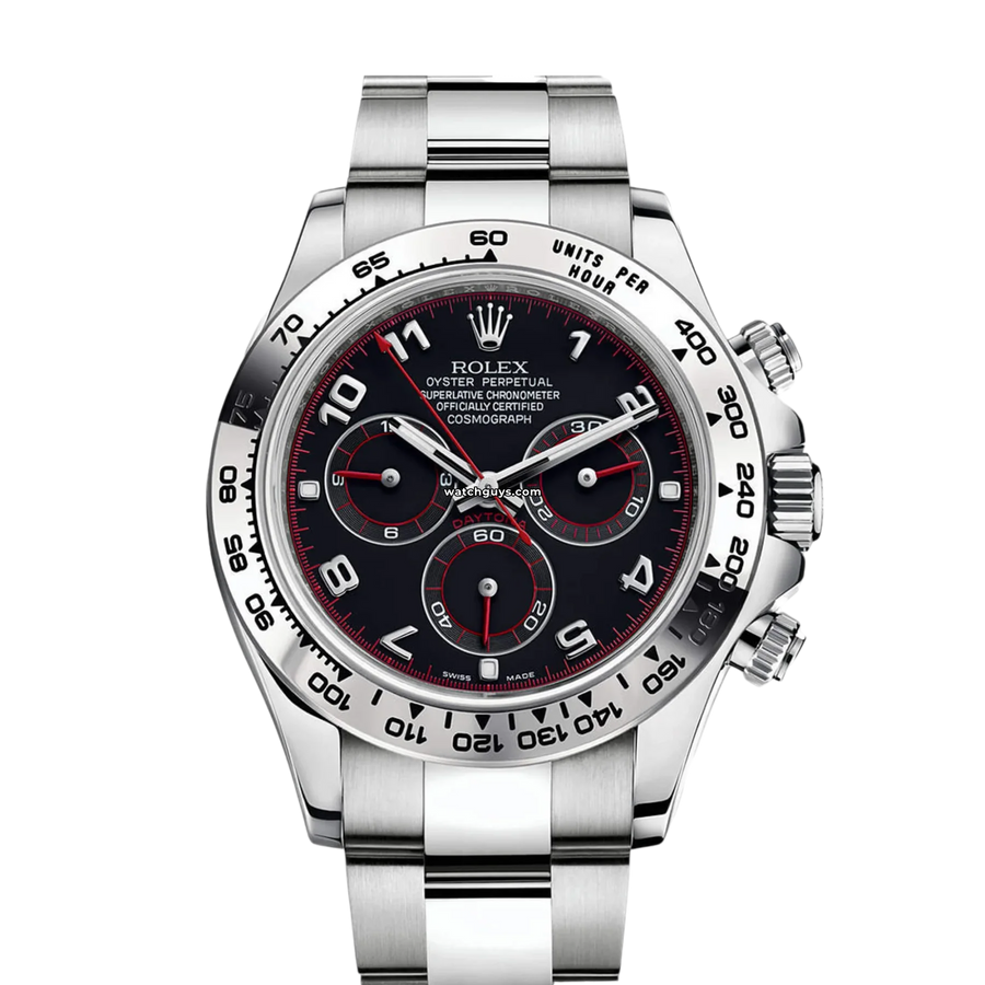 Rolex Daytona 116509 Black Arabic Racing Watches