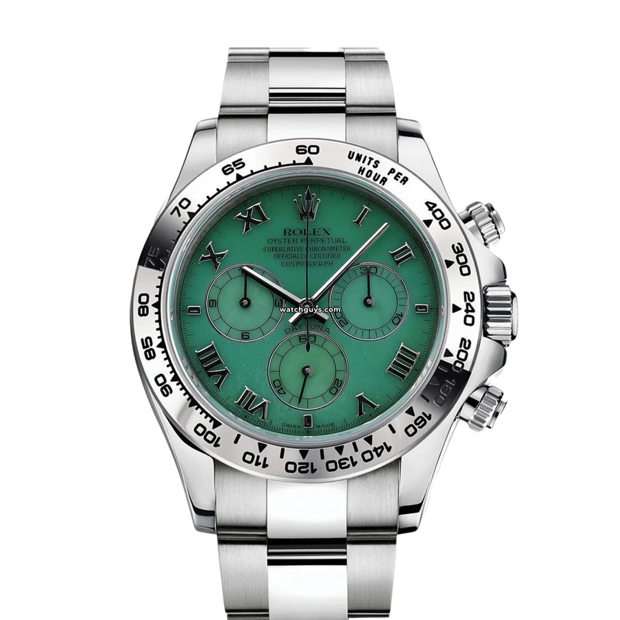 Rolex Daytona 116509 Green Roman Watches