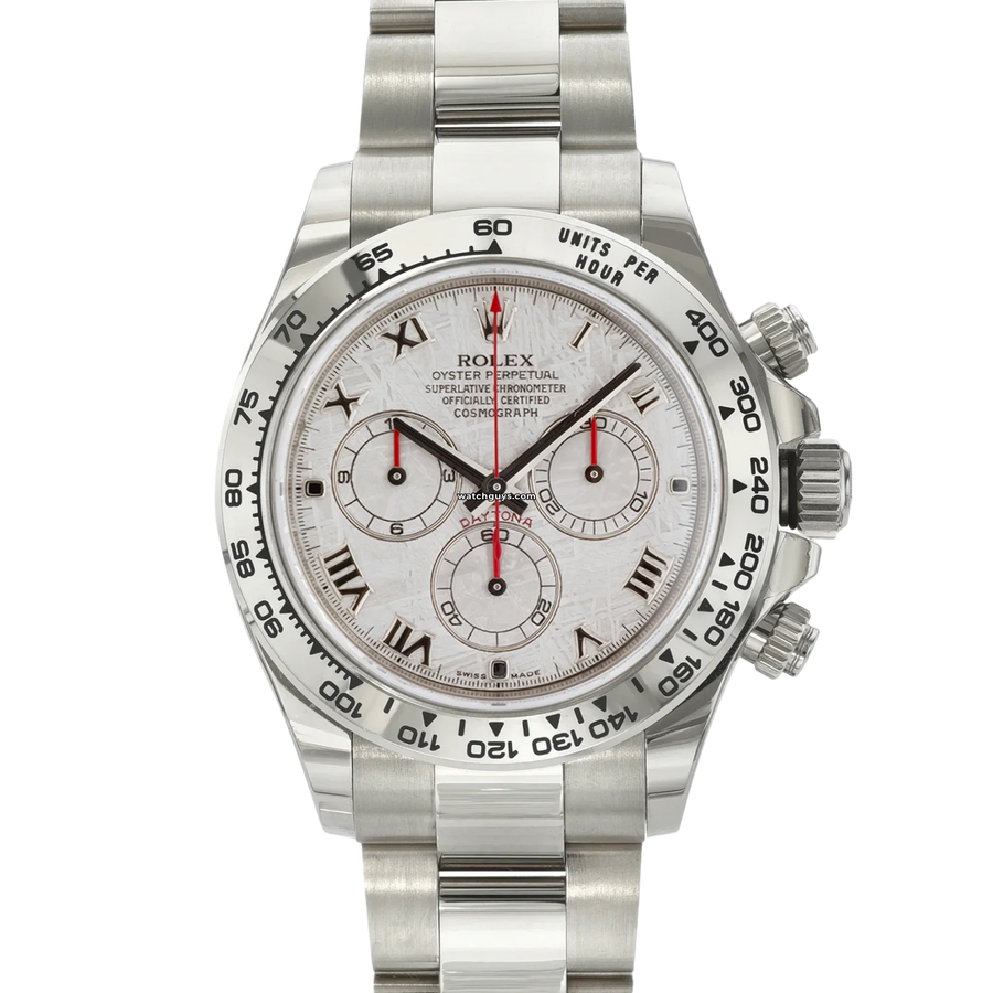 Rolex Daytona 116509 Meteorite Roman Watches