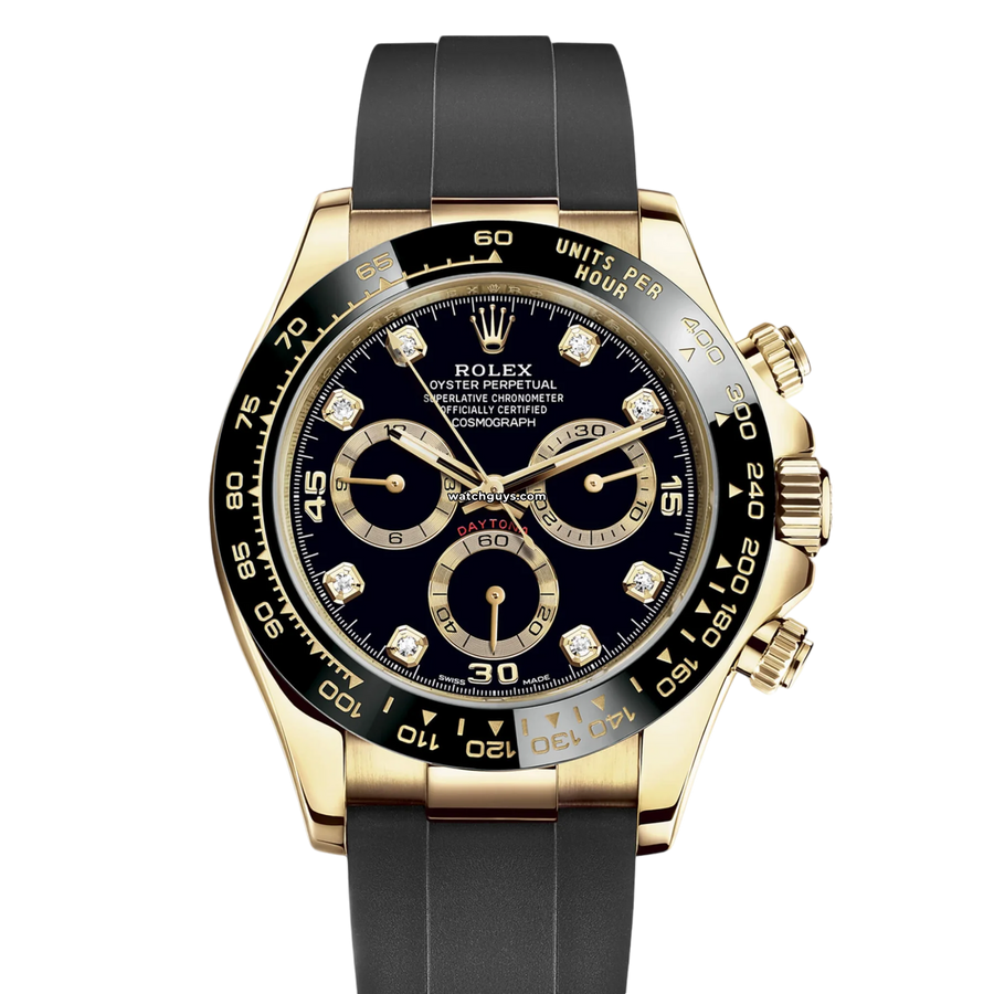 Rolex Daytona 116518Ln Black Diamond Watches