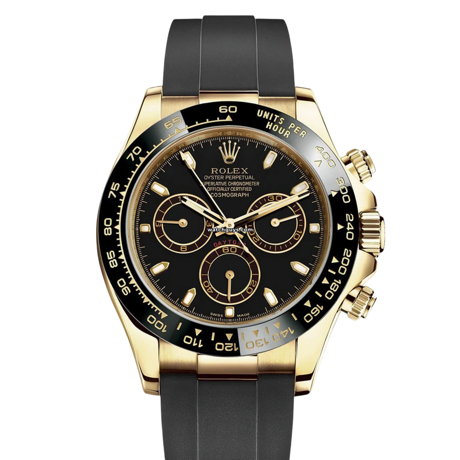 Rolex Daytona 116518Ln Black Oysterflex Watches