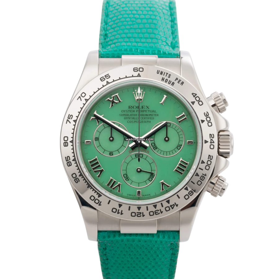 Rolex Daytona 116519 Green Roman Watches