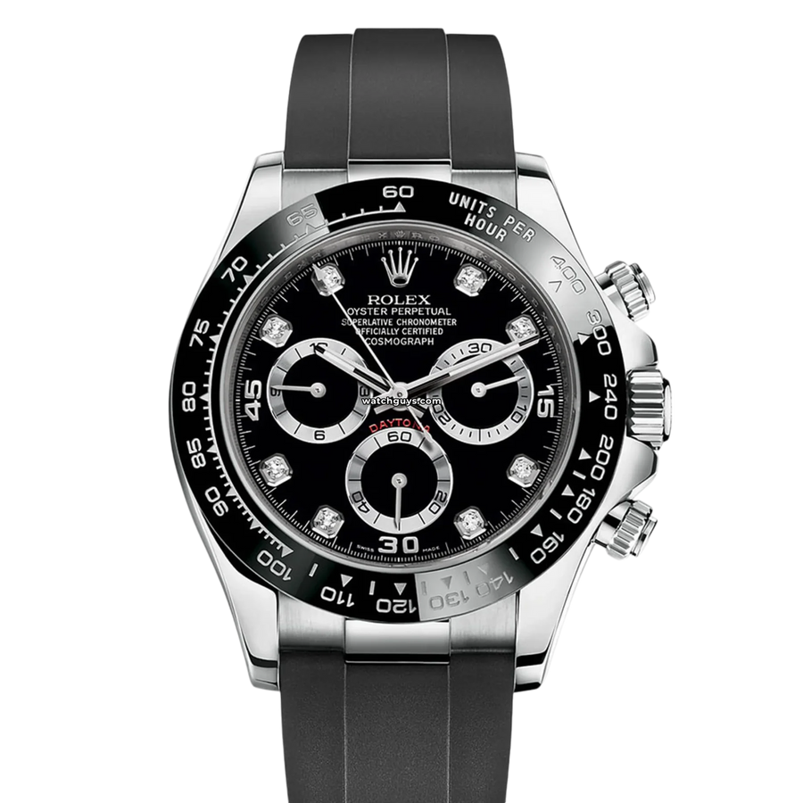 Rolex Daytona 116519Ln Black Diamond Watches