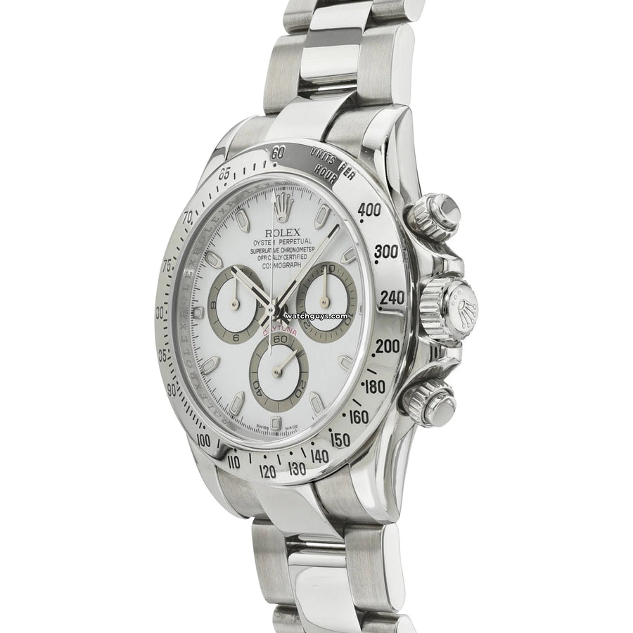 Rolex Daytona 116520 White Watches