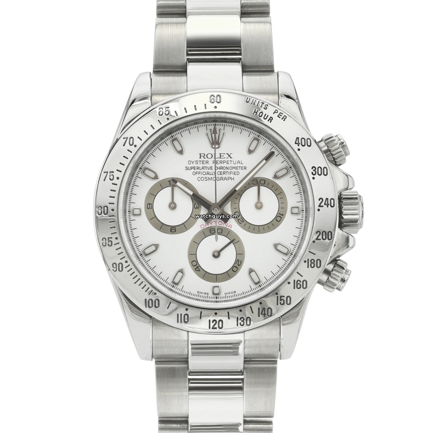 Daytona 116520 White