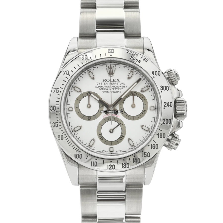 Rolex Daytona 116520 White Watches