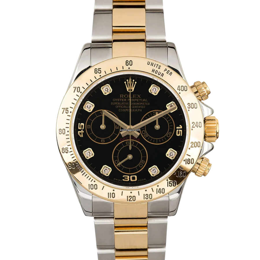 Rolex Daytona 116523 Black Diamond Watches