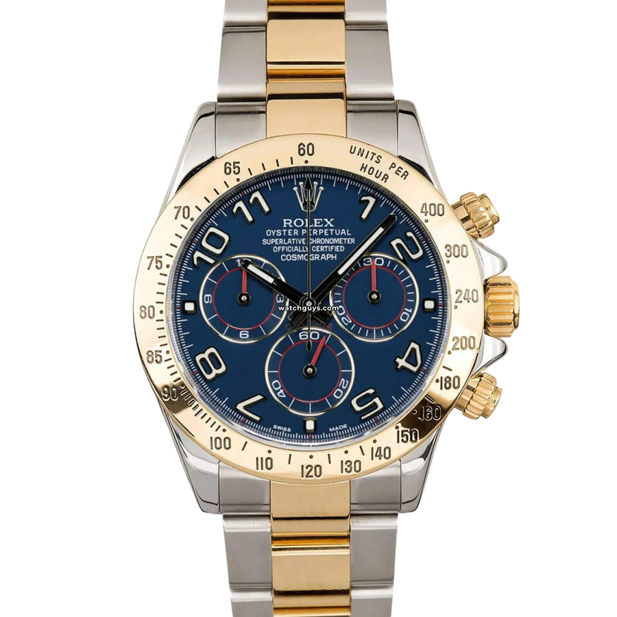 Rolex Daytona 116523 Blue Arabic Watches