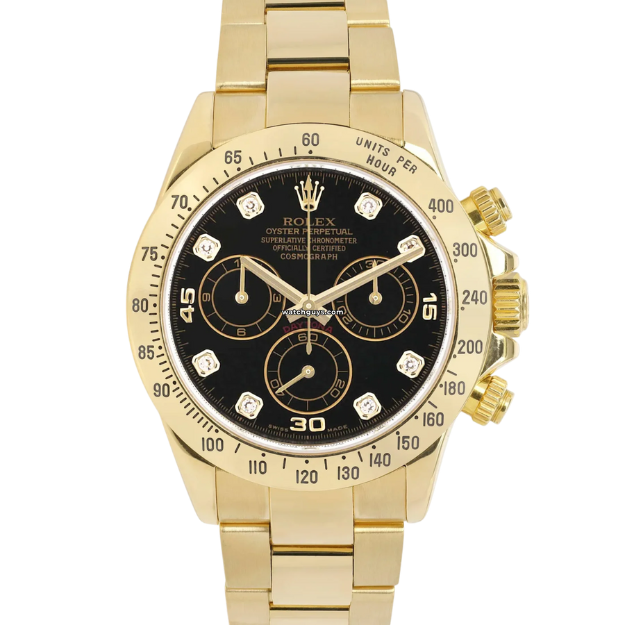 Rolex Daytona 116528 Black Diamond