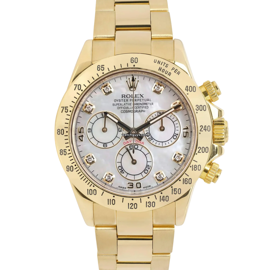 Rolex Daytona 116528 Mother Of Pearl