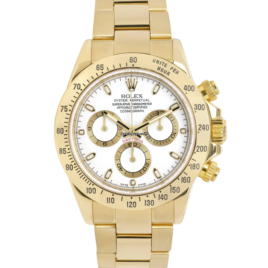 Rolex Daytona 116528 Yellow Gold