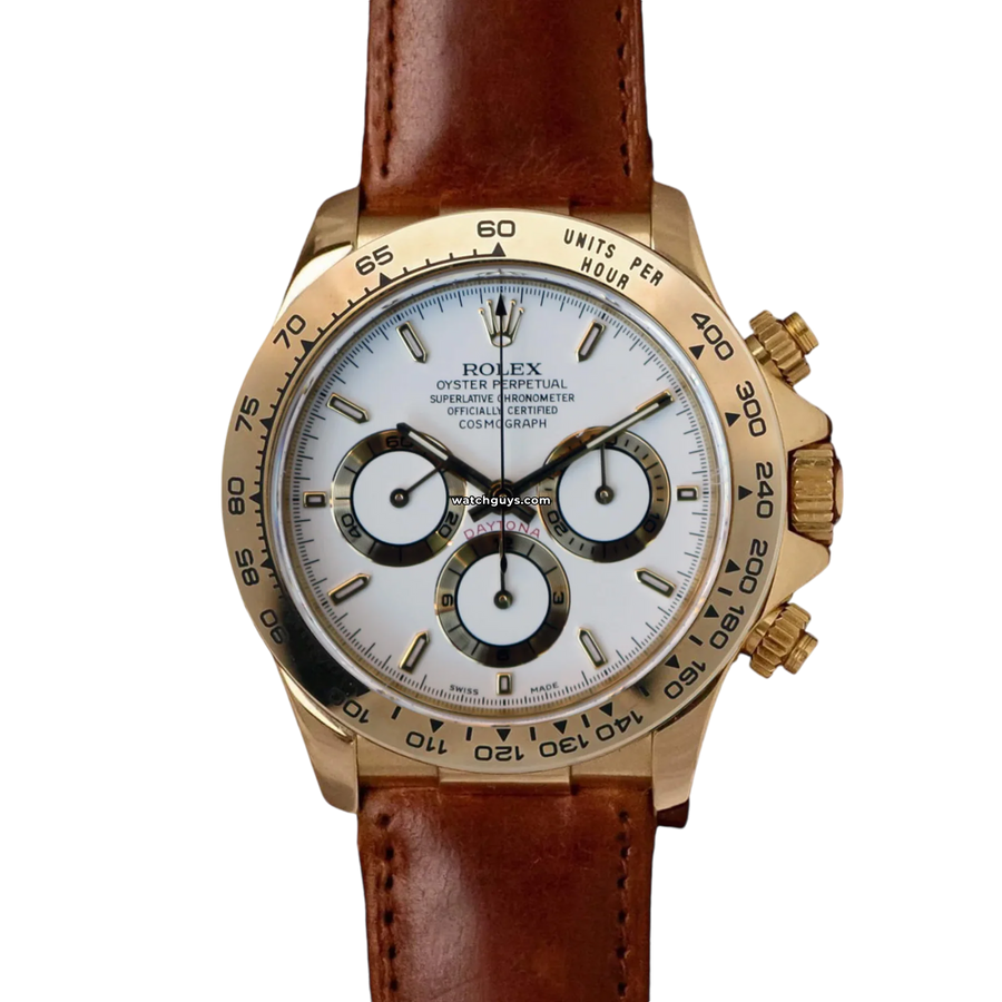 Rolex Daytona 16518 White Watches