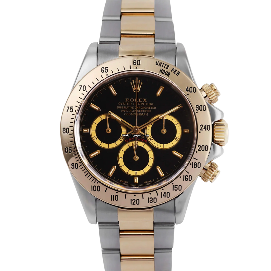 Rolex Daytona Zenith 16523 Black Oyster Watches