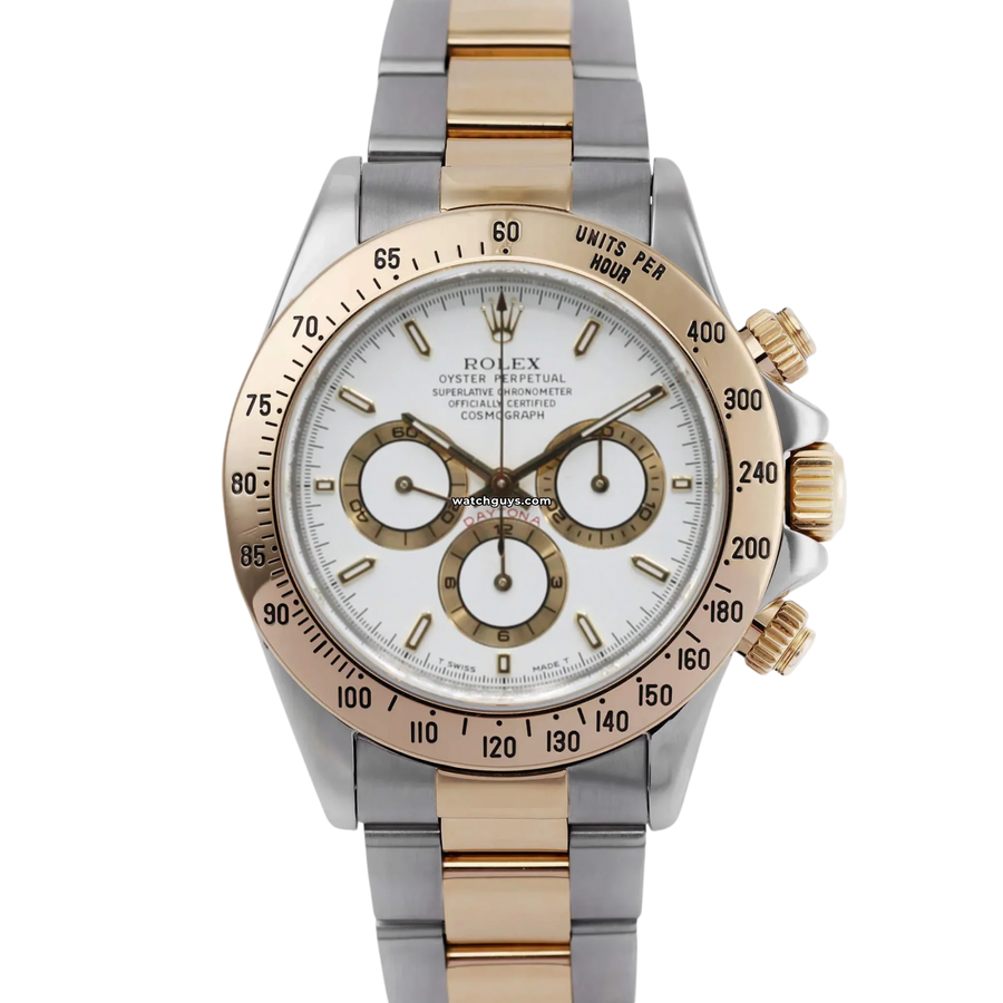 Rolex Daytona Zenith 16523 White Watches