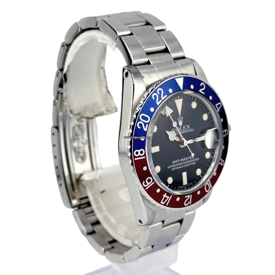 Rolex Gmt-Master 16750 Pepsi Matte Dial