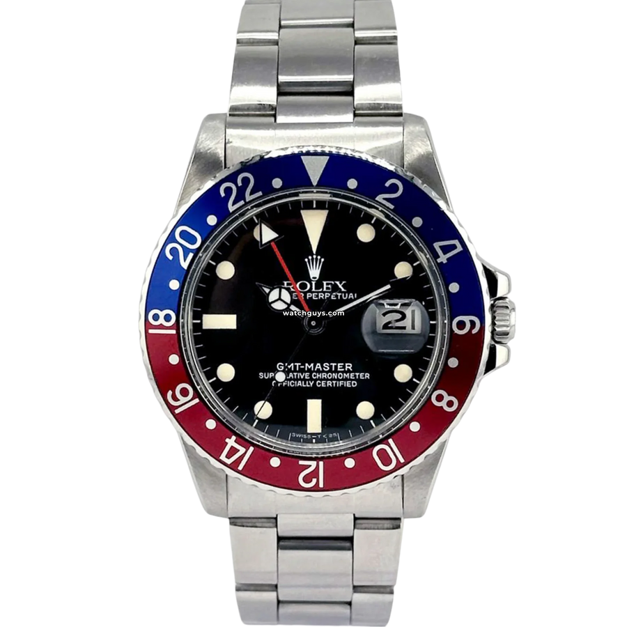 Rolex Gmt-Master 16750 Vintage Pepsi Watches