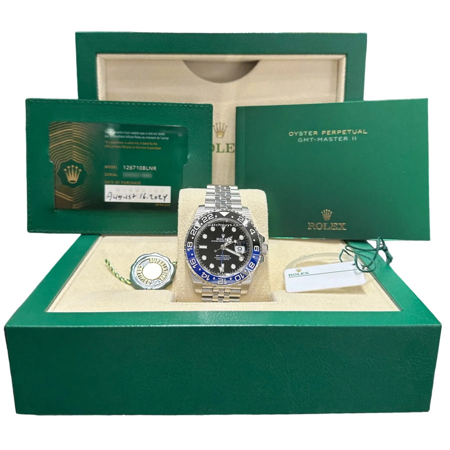 Rolex Gmt-Master Ii 126710Blnr Batgirl