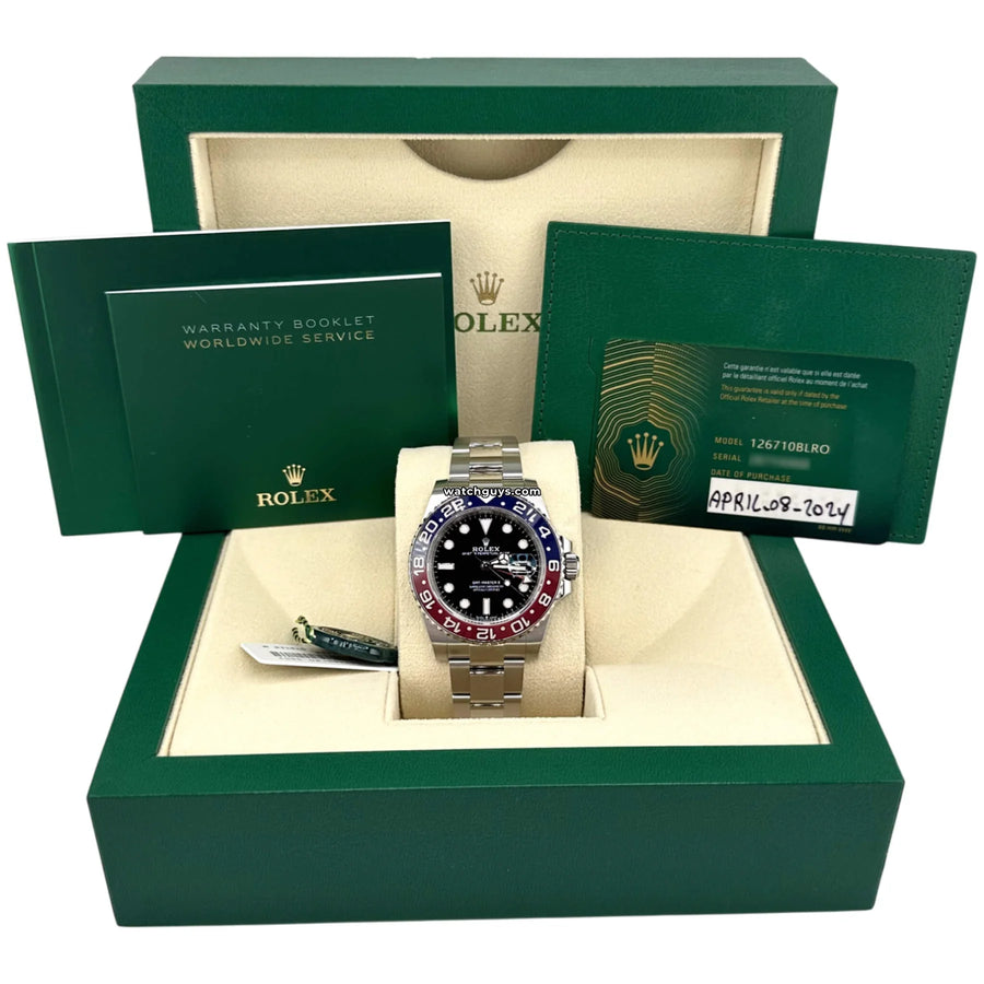 Rolex Gmt-Master Ii 126710Blro Pepsi Watches