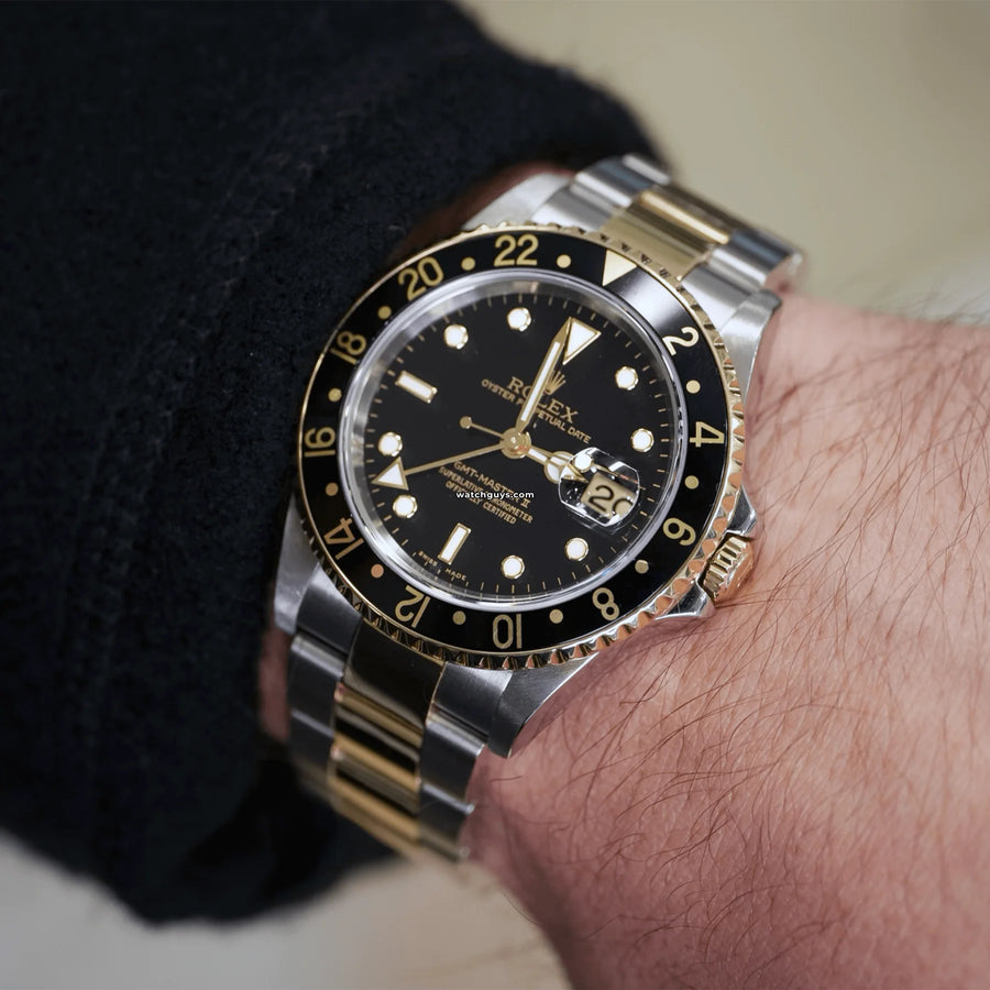 Rolex Gmt-Master Ii 16713 Black Watches