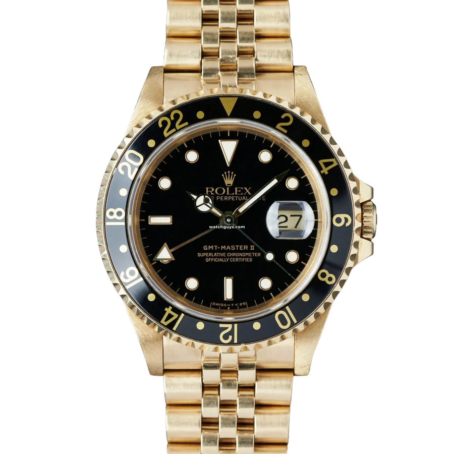 Rolex Gmt-Master Ii 16718 Black Dial Watches