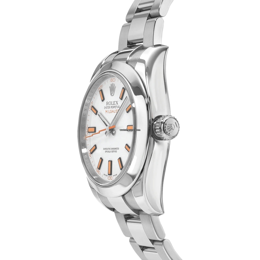 Rolex Milgauss 116400 White Watches